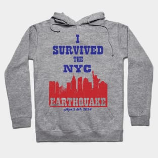 Vintage I Survived The NYC Earthquake Hoodie